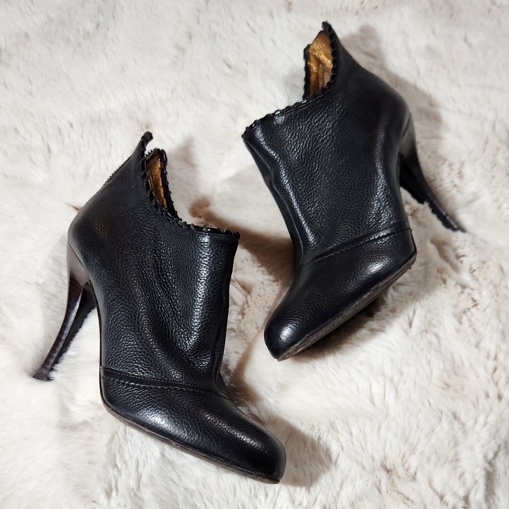Bally black ankle boots